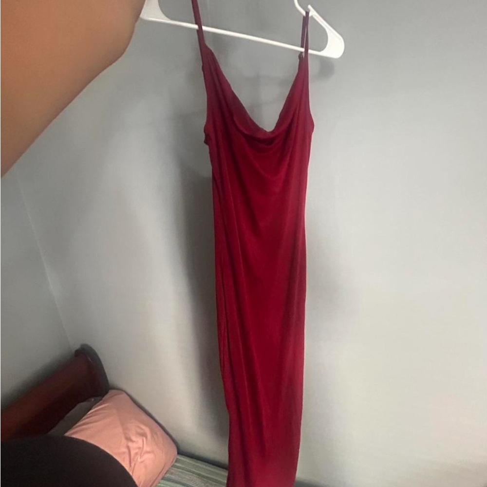 Elegant Red Women's Dress
